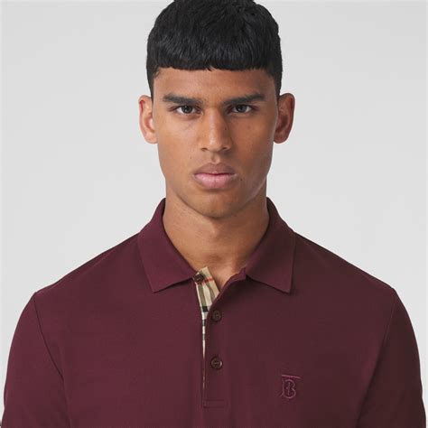 maroon burberry shirt|Burberry shirts for men.